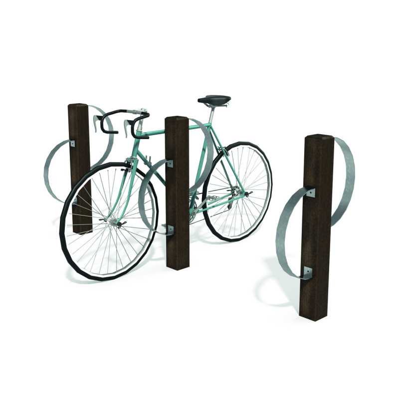 APPUI VÉLO PLASTIQUE RECYCLÉ ARCADE