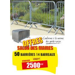 50 BARRIÈRES DE POLICE 14...