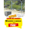50 BARRIÈRES DE POLICE 14 BARREAUX