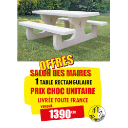 PRIX CHOC TABLE PIQUE-NIQUE...