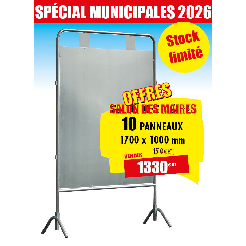 PANNEAUX ÉLECTORAUX LOT DE 10