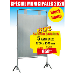 PANNEAUX ÉLECTORAUX LOT DE 5