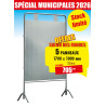 PANNEAUX ÉLECTORAUX LOT DE 5