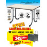 10 TABLES DE COLLECTIVITÉ VENDÉE  + OFFERT 1 CHARIOT