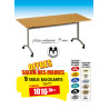 5 TABLES DE COLLECTIVITÉ BASCULANTES