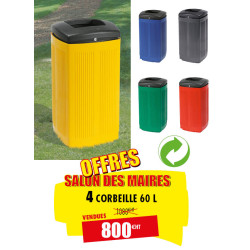4 CORBEILLES DE VILLE GAMME...