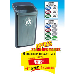 4 CORBEILLES DE VILLE...
