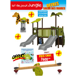 LOT DE JEUX ENFANTS JUNGLE...