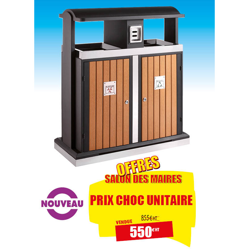 PRIX CHOC CORBEILLE DE TRI LOOK 2 X 50 L