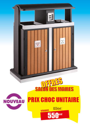 PRIX CHOC CORBEILLE DE TRI LOOK 2 X 50 L