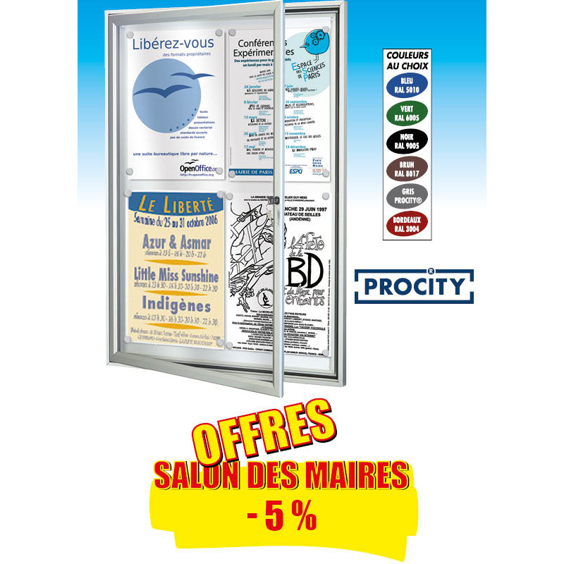 RÉDUCTION SUR LA VITRINE D'EXTÉRIEUR TRADITION