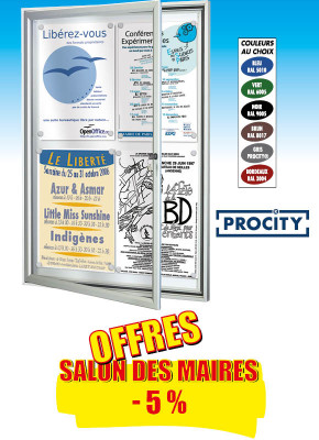 RÉDUCTION SUR LA VITRINE D'EXTÉRIEUR TRADITION