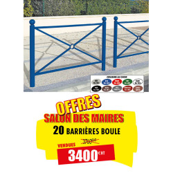 20 BARRIERES DE VILLE PARIS...