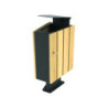 CORBEILLE URBAINE BOIS VILÉO 60 L