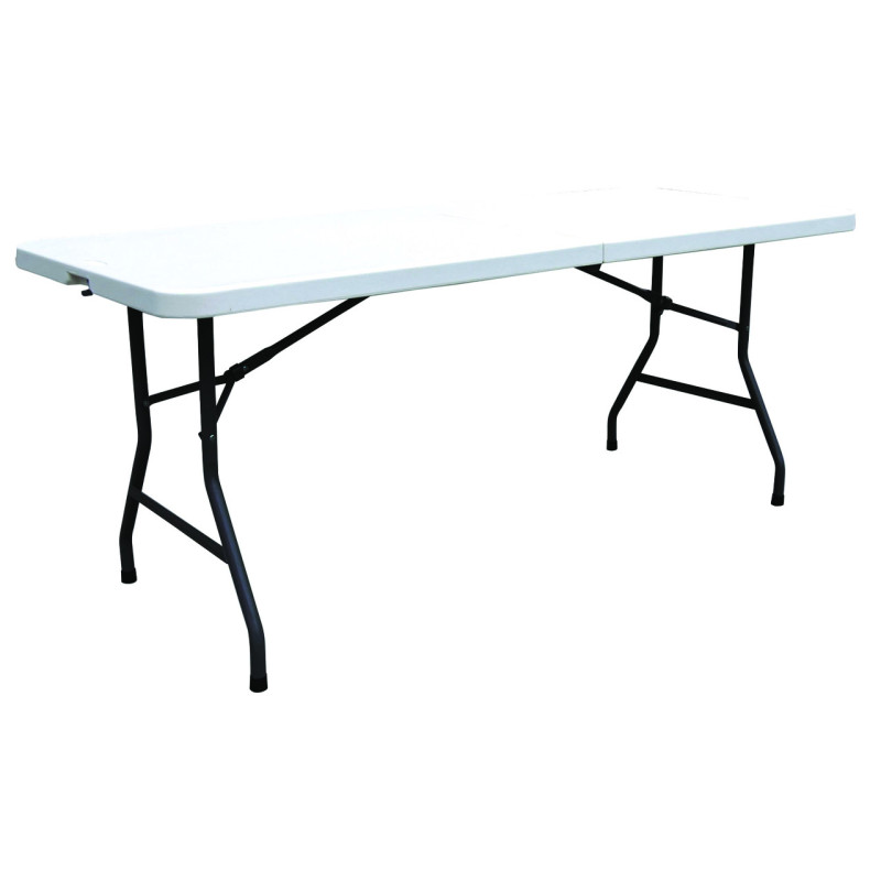 TABLE POLYÉTHYLÈNE RECTANGULAIRE VALISE