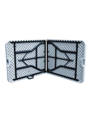 TABLE POLYÉTHYLÈNE RECTANGULAIRE VALISE