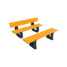 BANC ET BANQUETTE PARC PLASTIQUE RECYCLÉ