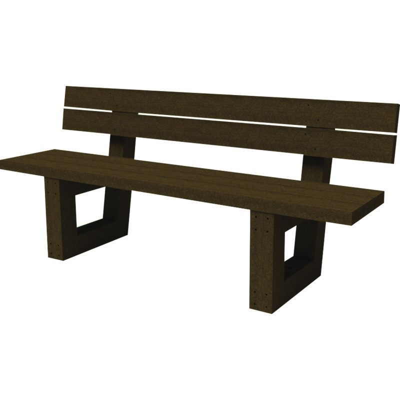 BANC ET BANQUETTE PLASTIQUE RECYCLÉ ESCAPADE