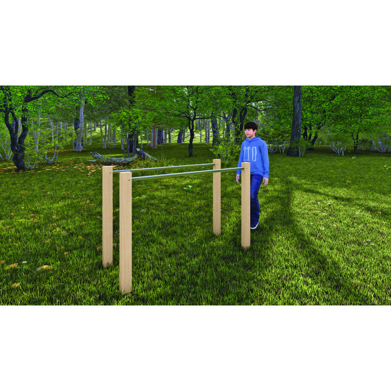 MINI PARCOURS LUDIQUE - BARRES PARALLÈLES