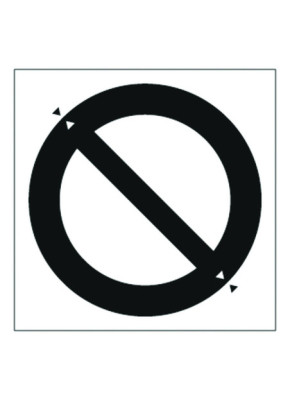 POCHOIR DE MARQUAGE AU SOL EN PVC