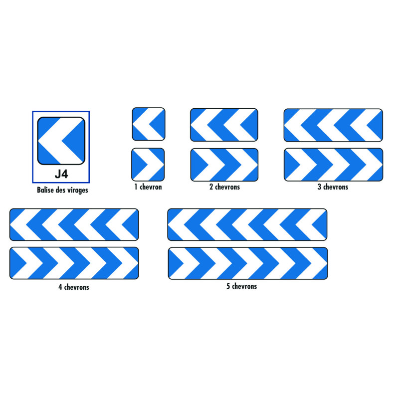 BALISE DE VIRAGE J4