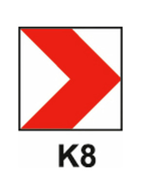 BARRIÈRE DÉVIATION TYPE K8