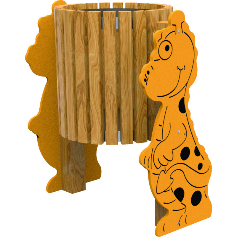 CORBEILLE AIRE DE JEUX DRAGON