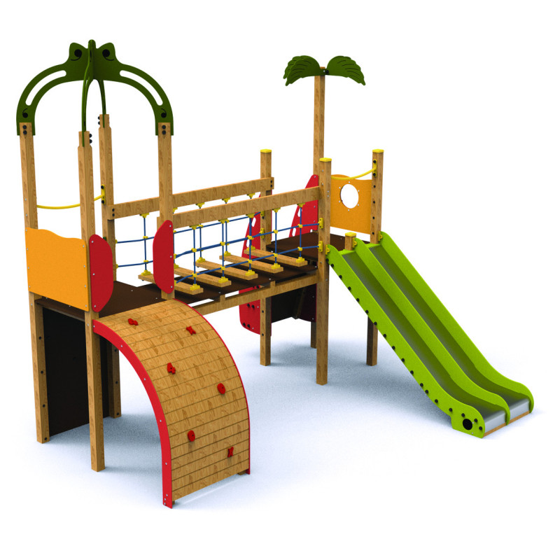 STRUCTURE AVEC TOBOGGAN LES CARAÏBES