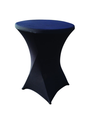 10 TABLES MANGE-DEBOUT + 10 HOUSSES