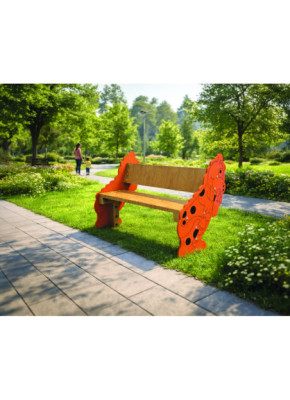 BANC LUDIQUE BOIS DRAGON