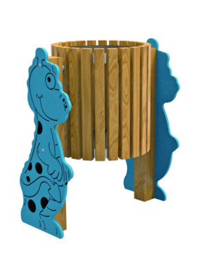 CORBEILLE AIRE DE JEUX DRAGON