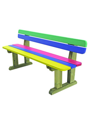 BANC ENFANTS MULTICOLORE LITIRY