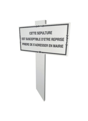 PLAQUE DE CONCESSION - LOT DE 10