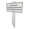 PLAQUE DE CONCESSION - LOT DE 10