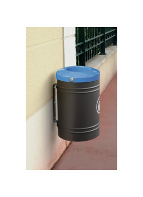 CORBEILLE ACIER GUYENNE MURALE 40 L