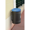 CORBEILLE ACIER GUYENNE MURALE 40 L