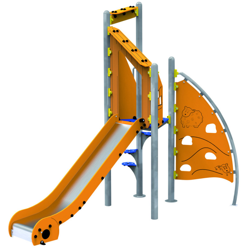 STRUCTURE AVEC TOBOGGAN ATLAS