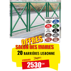 20 BARRIÈRES DE VILLE LISBONNE