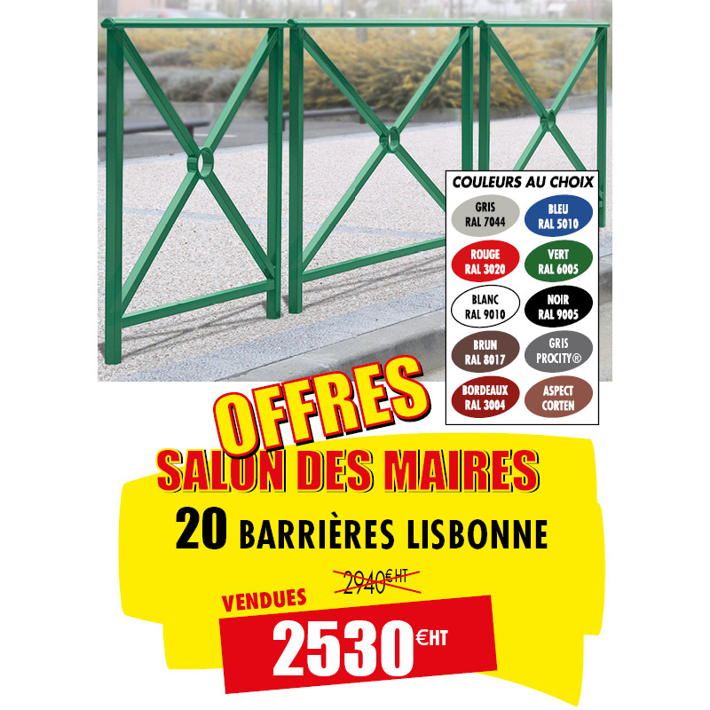 20 BARRIÈRES DE VILLE LISBONNE