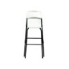 TABOURET HAUT BLANC