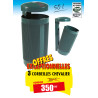 3 CORBEILLES DE RUE CHEVALIER 50 L