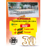 PODIUM DÉMONTABLE MULTI-USAGES 4,88 x 3,66 M + OFFERT 1 GARDE-COPRS + 1 ESCALIER
