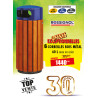 6 CORBEILLES DE VILLE BOIS MÉTAL 60 L