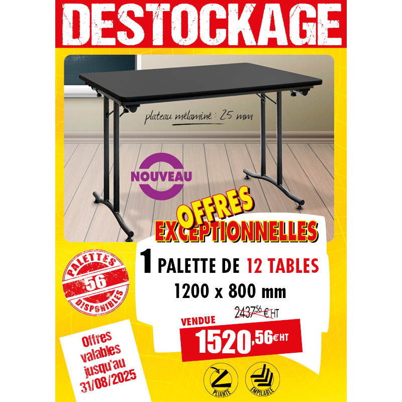 12 TABLES LANGUEDOC GRISES