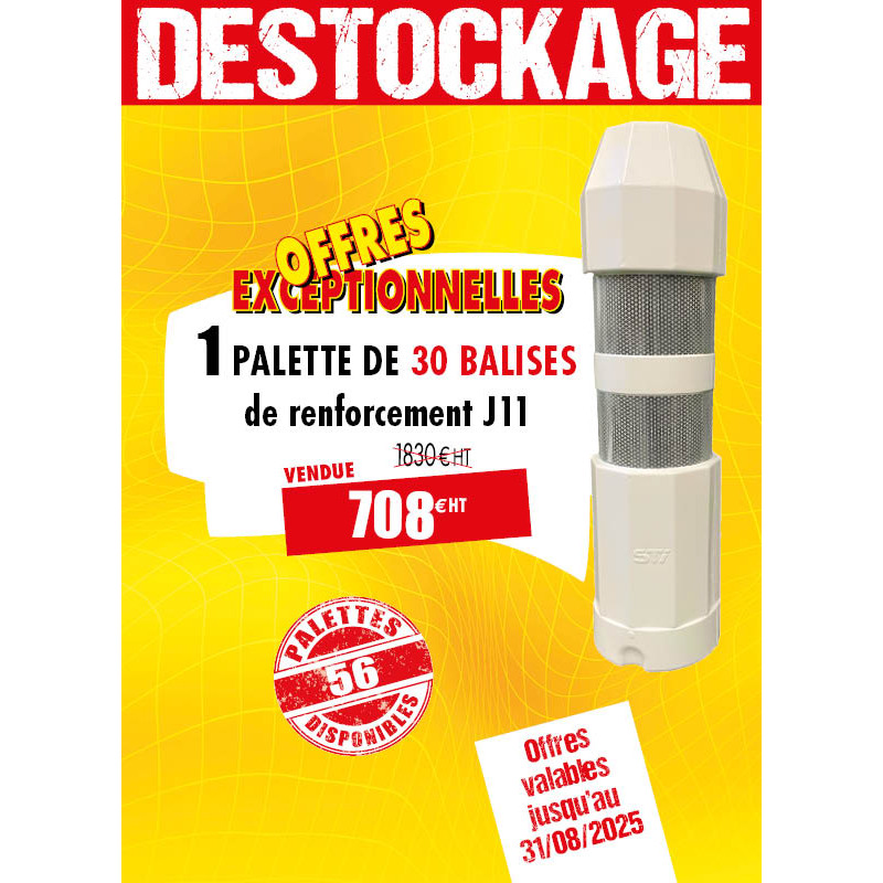 30 BALISES AUTORELEVABLES J11
