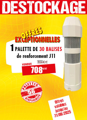 30 BALISES AUTORELEVABLES J11