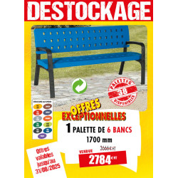 6 BANCS DE VILLE GAMME...