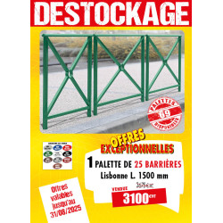 25 BARRIÈRES DE VILLE...