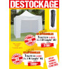 LOT DE 4 OU 8 ABRIS FESTIFS COMPLETS 300 X 300 CM