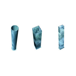 OBTURATEUR POUR POTEAU ACIER
